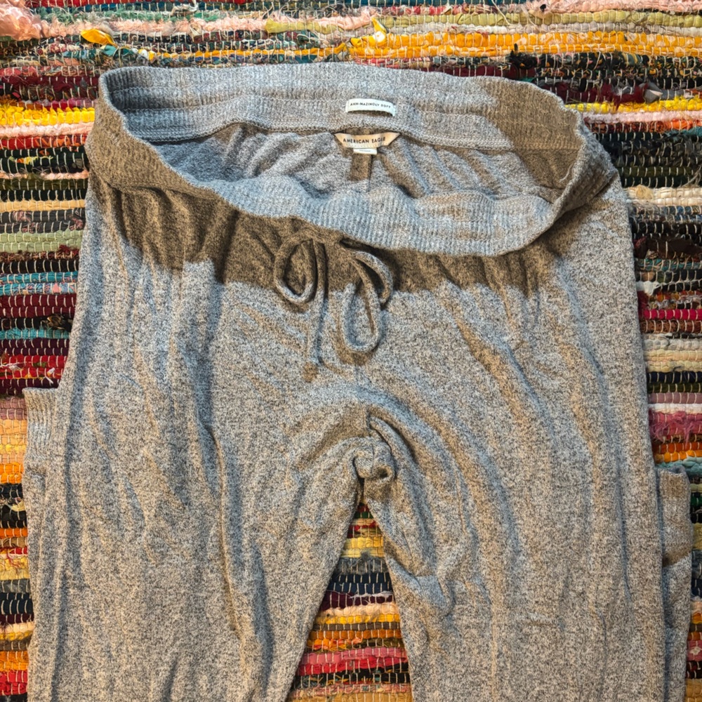 Soft Grey AE Joggers